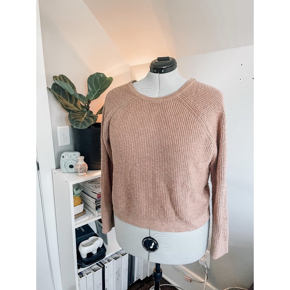 Twist Back Sweater